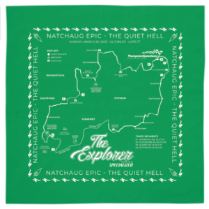 Natchaug Epic Bandana Map - Explorer Route