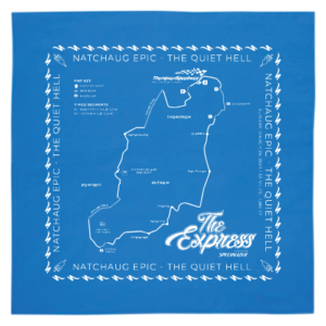 Natchaug Epic Bandana Map - Express Route